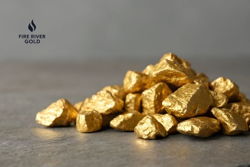 Gold and Silver Stocks - Gold Nuggets - Fire River Gold